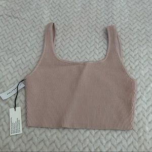 Babaton aritzia crop top
